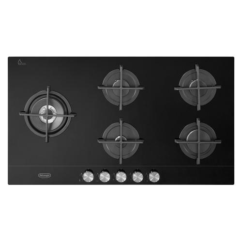 Piano cottura gas 5 zone LIFE Nsl 590D Ncm Black (90cm)