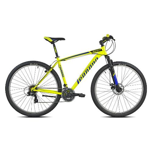 Mountain Bike ( 21 vel ) 29" GARDENA Acciaio Giallo e Blu Tg. 45 L730