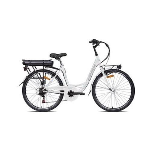 Bici Olanda 26" ( 36V - 10,4Ah 374 Wh ) BRETAGNE Bianco 22E200B