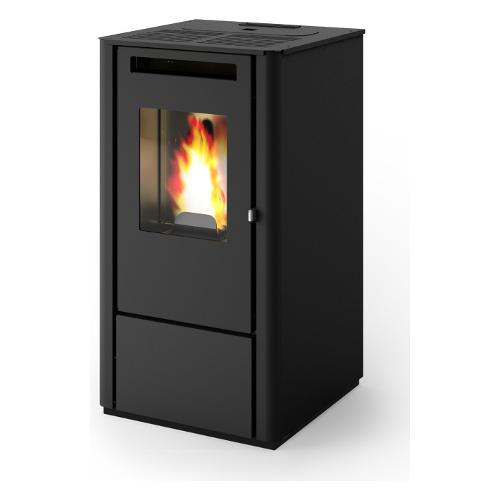 Stufa pellet 8kW THELMA Nero goffrato Classe A+ 9016014800