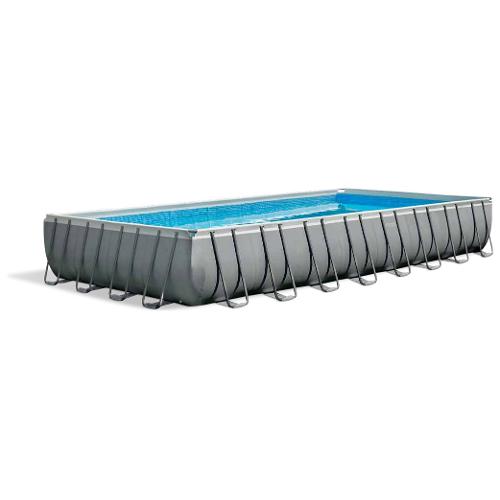 Piscina con pompa a sabbia (732x488x132cm) per 6 persone ULTRA XTR FRAME Antracite 26364