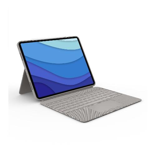 Custodia con tastiera IPAD Pro 12.9 5a Gen COMBO TOUCH Grey 920 010220