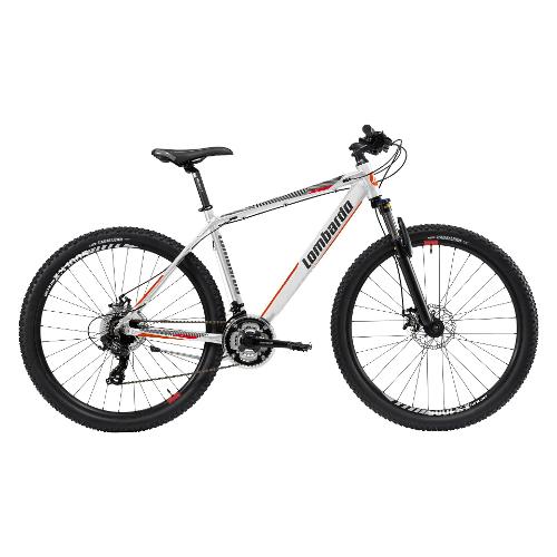 Mountain Bike Cicli Lombardo DH2707 Sestriere 270 White - Black Glossy - Red Glossy