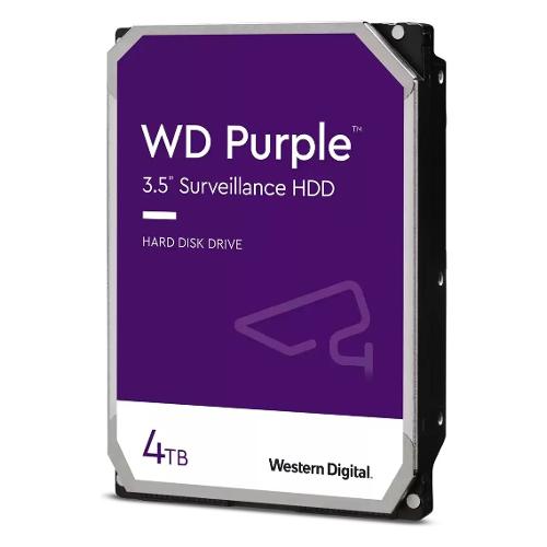 Hard disk interno 3.5" 4TB PURPLE SURVEILLANCE Wd WD42PURZ