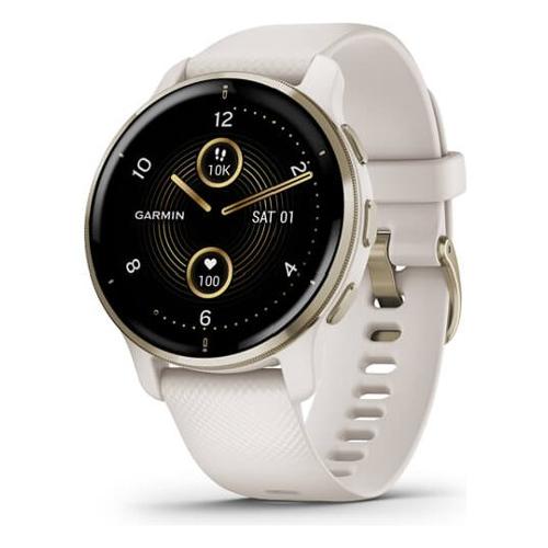Smartwatch VENU 2 Plus Lunetta cream gold stainless 43 mm 010 02496 12