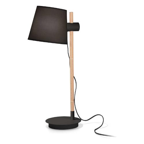 Lampada tavolo AXEL tl1 Nero (20x27x66cm) 272238 1 luce - E27 - Max 60W