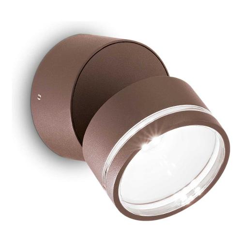 Faretto spot da esterno OMEGA ap round 4000k Coffee (8,5x9cm) 285498 1 luce - LED - Max 7W