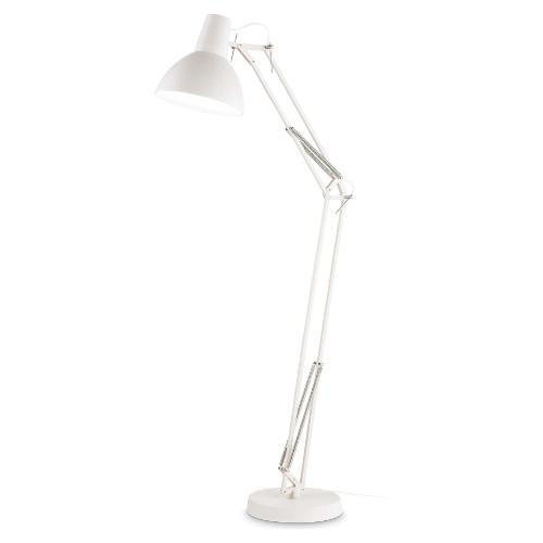 Lampada da terra WALLY pt1 totalite Bianco 265308 (28x70x160cm) 1 luce - E27 - Max 42W