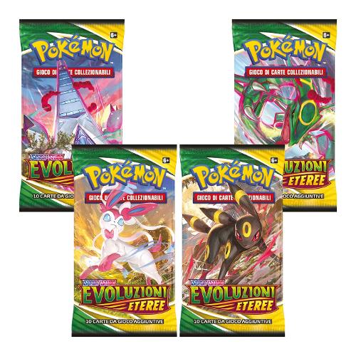 Carte gioco Spada e Scudo Evoluzioni Eteree POKÉMON Assortito PKSS07ICA10BU