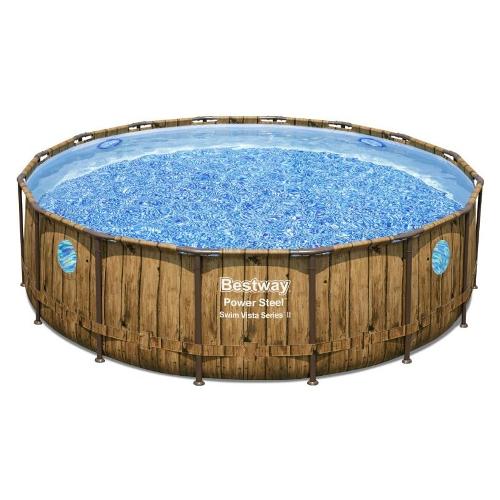Piscina con accessori (488x122cm) per 5 persone POWER STEEL 56725 4