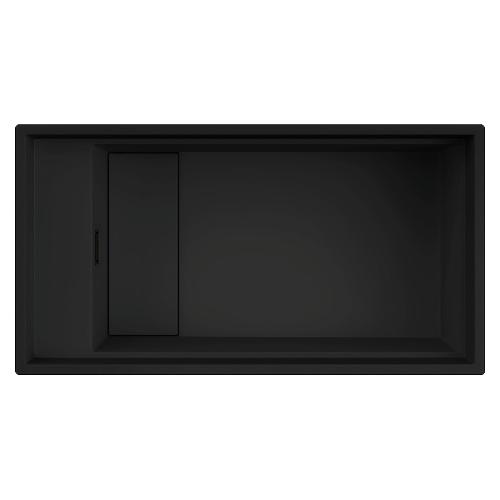 Lavello 1 vasca (86x46cm) DIALOGO 360 Nero Opaco LKD36086BKM