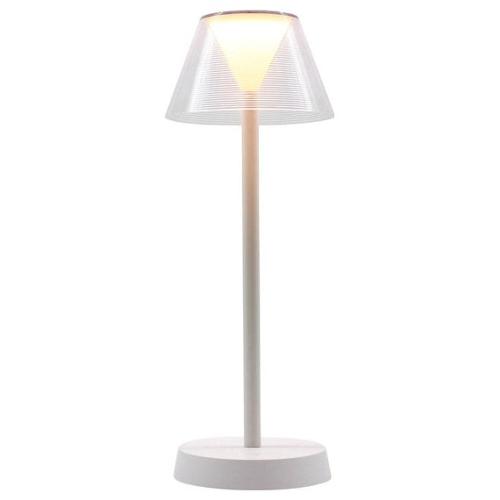 Lampada tavolo BEVERLY White Bianco (34cm) 1 luce - LED ( IP44 )