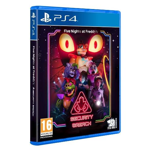 PLAYSTATION 4 Five Nights At Freddy's Security Breach PEGI 16+ MGIFNS
