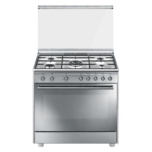 Cucina gas 5 zone Forno elettrico CONCERTO SX91SV9 Inox Classe A (90x60x85cm)