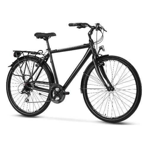 Bici Trekking ( 8 vel ) 28" DYNAMIC TARANTO MAN Alluminio Nero e Grigio Tg. 48 DT2803