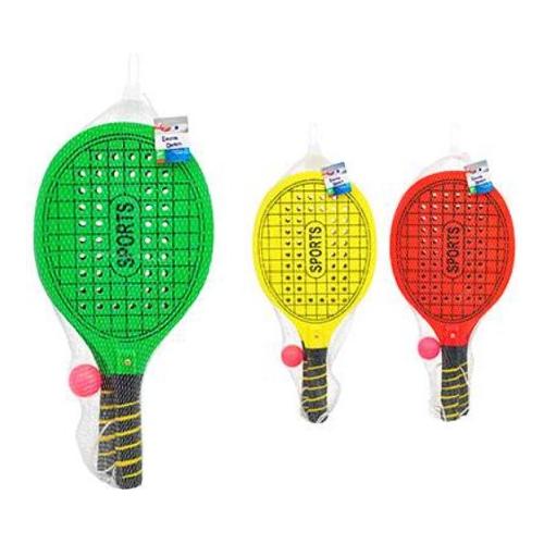 Set racchette Beach Lux con palla Assortito 41203