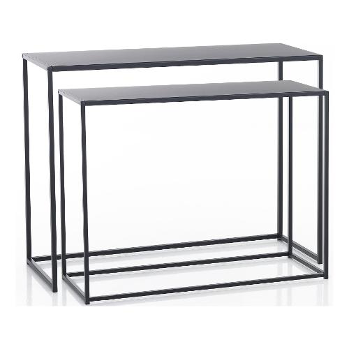 THIN Consolle Antracite opaco (100cm) Mobile KIT