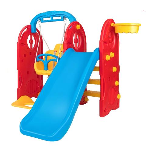 Scivolo con altalena 4 in 1 Playground (169x127x152cm) DOLU Assortito 40857