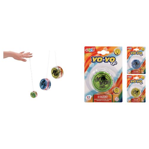 Yo Yo a frizione con luci Go! W’TOY Assortito 41135