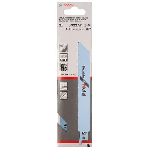 Set lame seghetto gattuccio Per metallo S922AF 150 mm 2608656036