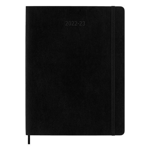 Agenda settimanale 2022/23 18m Lug-Dic Xl Soft 51113 Nero (19x26 cm)