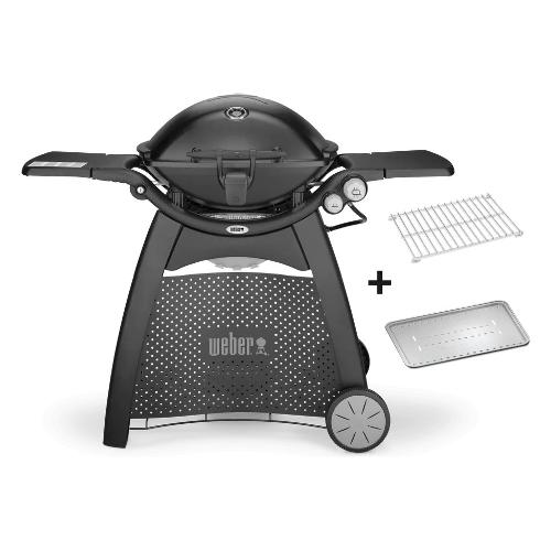 Barbecue GPL Q 3200 con griglia, forno WEBER Q Nero 57012329