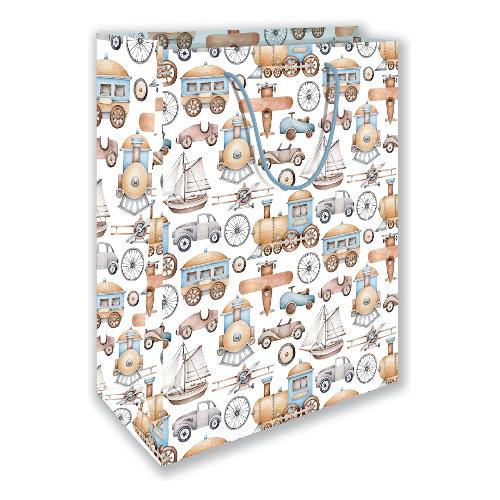 Shopper regalo (26x12x32 cm) Toys Bianco PLB98