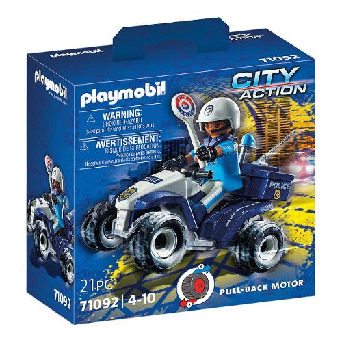 Quad Police ( 21 pz ) CITY ACTION 4-10a 71092