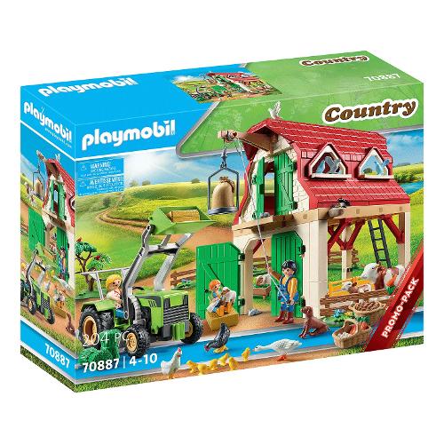 Fattoria con trattore e animali ( 204 pz ) COUNTRY 70887