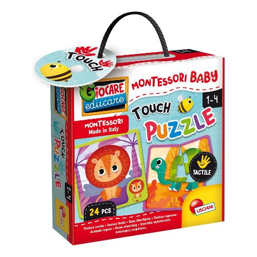 Prescolare Lisciani Puzzle Touch Montessori Baby 92680