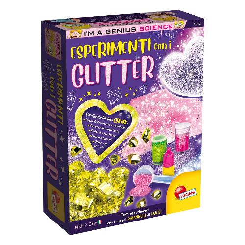 Gioco educativo Esperimenti con i glitter GENIUS 95407