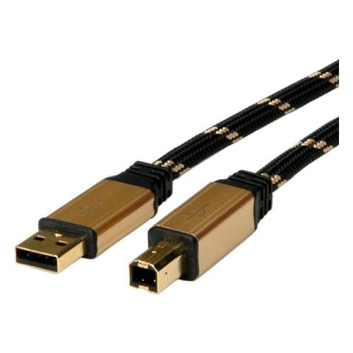 Cavo USB TOP 2.0 Black e Bronze 3m 11 02 8803