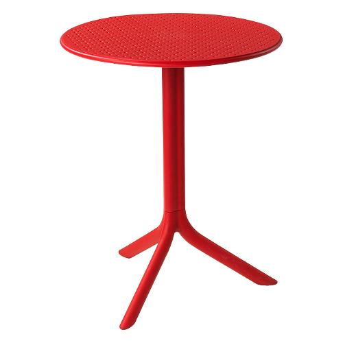 Tavolo da esterno polipropilene STEP Fisso Rosso (60,5x40cm) 40056 07 000