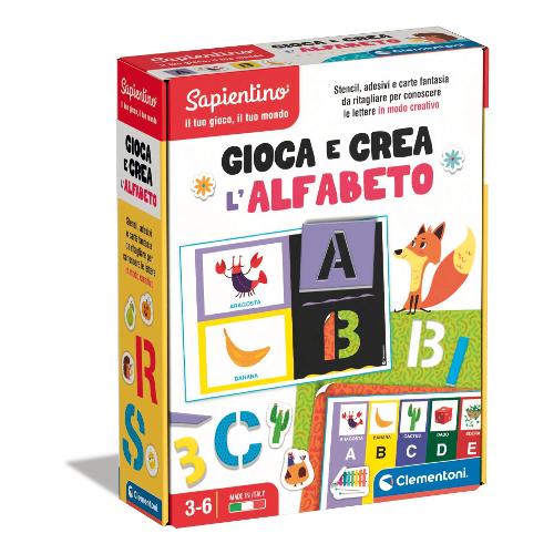Educativo Clementoni Gioca e crea l'alfabeto Sapientino 16726