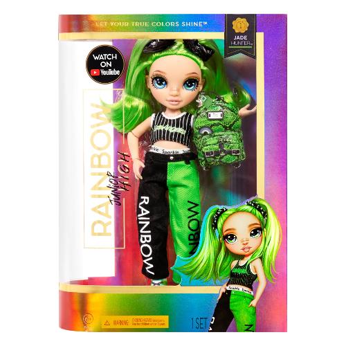Bambola Jr.High Jade Hunter (22cm) RAINBOW HIGH Verde 579991