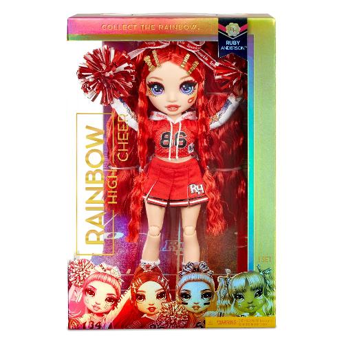 Bambola Cheer Doll Ruby Anderson (28cm) RAINBOW HIGH Rosso 572039