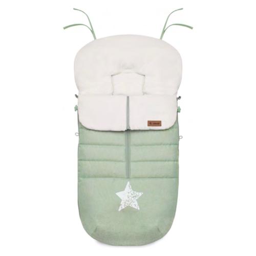 Sacco Passeggino Invernale Interbaby Universale | Copri Ovetto Termico Rimovibile | Anallergico E Impermeabile - Foto 3