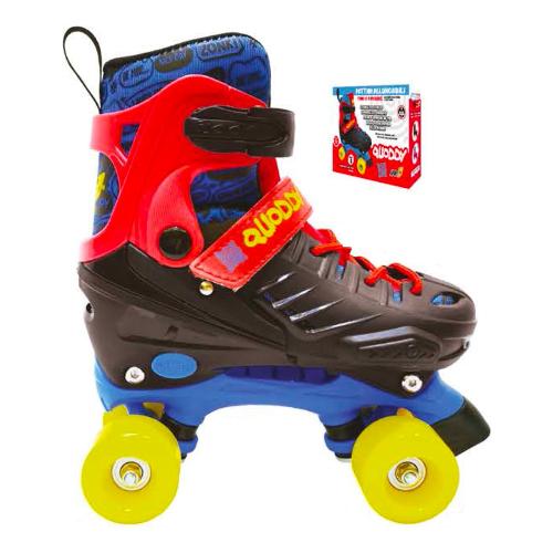 Pattini Quoddy (taglia 31-34 ) SPORT ONE Nero e Blu 707400141