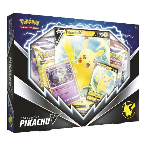 Carte gioco Pikachu v Box POKÉMON PK60202ISINGPZ