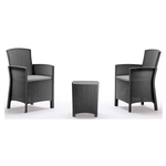 Set giardino Bica Terrace Lido Antracite 9121.4