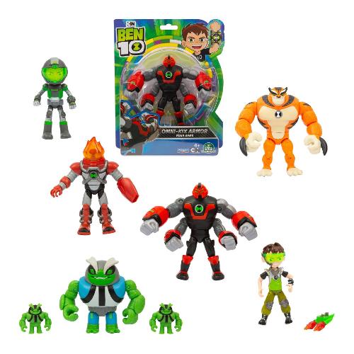 Set personaggi 10 pz BEN 10 Assortito BEN70800