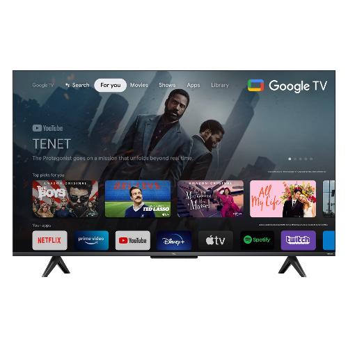 Tv 65" ( QLED ) Google TV C63 SERIES Smart Tv 4K Onkyo Sound Brushed silver metal 65C631