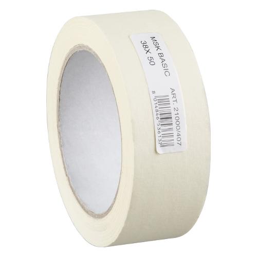 Nastro mascheratura per interni 3,8cm x 50m BASIC Avorio 21000 407