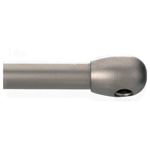 Bacchetta tendina Oliva Nichel satinato (40x1 cm) 21476