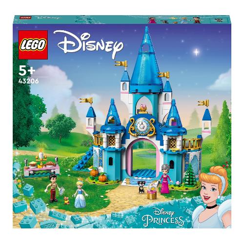 Il Castello di Cenerentola e Del Principe Azzurro ( 365 pz ) DISNEY PRINCESS 5a+ 43206