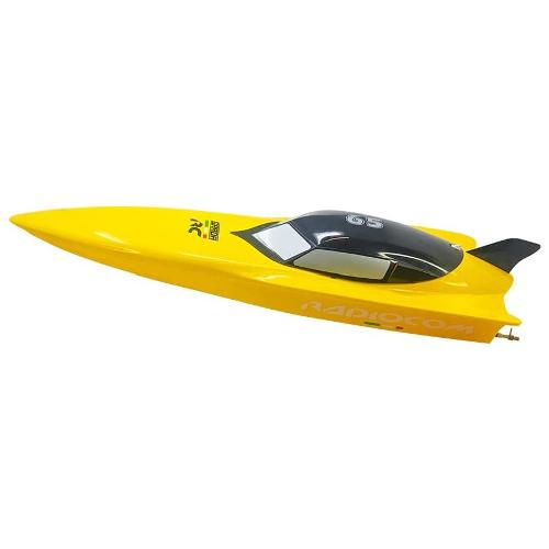 Motoscafo radiocomandato Waves Garda (74cm) RADIOCOM Giallo 40805