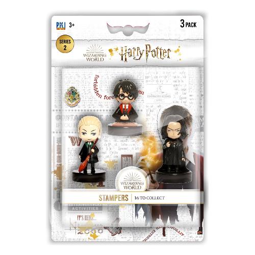 Set timbri bambini 3 pz (50mm) personaggi HARRY POTTER Assortito GAV57338SINGPZ