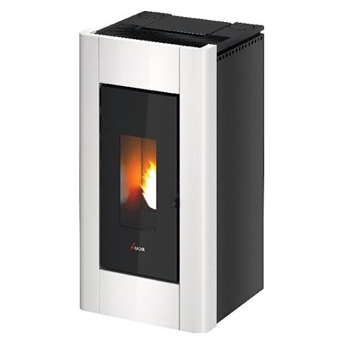 Stufa pellet 10,5kW PRINCE Plus 11 Bianco 5 stelle Classe A+ 7022076