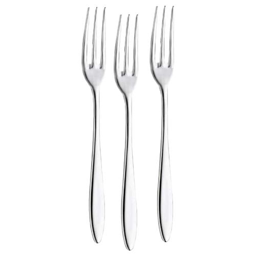 Set forchette dessert 3 pz Inox (14,6cm) STYLE Cromo lucido FD6PN0338