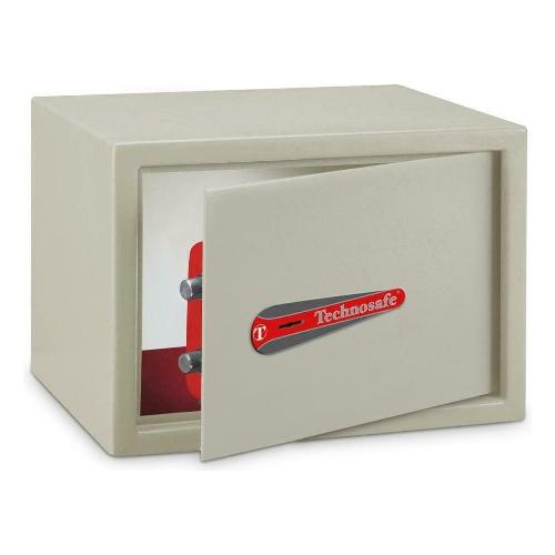 Cassaforte a chiave da mobile TECHNOSAFE Grigio chiaro (35x25x25 cm) TSK 2